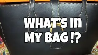 What’s in my bag ?? | new Dooney Emerson Shannon Tote