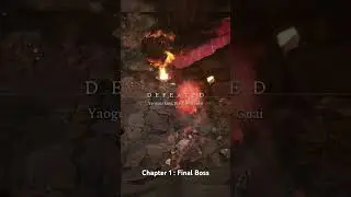 Black Bear final boss chapter 1: Black Myth: Wukong #gaming #blackmythwukong #boss #battle #fight