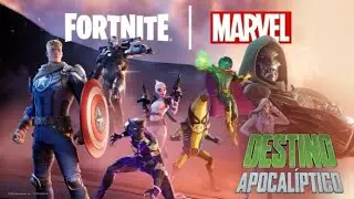 troca de temporada FORTNITE X MARVEL muito top😃 (vai começar 16/08)