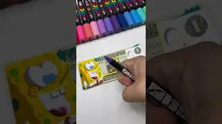 Drawing on a Dollar Bill with POSCA markers 💵✍🏼 