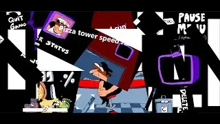 Pizza tower speed run real run (full game no cuts) (1:45:56 in real time)