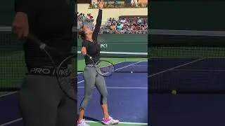Sabalenka Slow Motion Serve