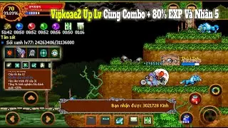Vipkoae2 Sài Combo Tăng 80% Exp Vs X5 Đi Úp Lv Siêu Tốc: Ninja School Online