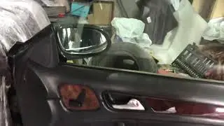 Снятие карты двери Mersedes Clk w208