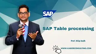 SAP Table processing | 
