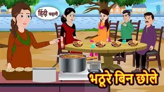 भठूरे बिन छोले | Kahani | Bedtime Stories | Stories in Hindi | Comedy | Funny | Storytime