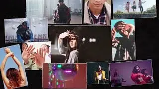 Mosaic Multi Photo Logo Opener Dynamic Collage Intro Photo Wall Reveal