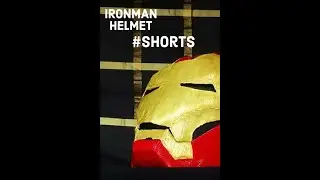 DIY Ironman helmet IV using 3D Pen #Shorts