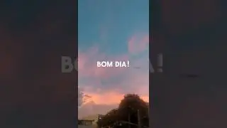 Oi, Bom dia! #sp #bomdia #goldenhour #brasil #diabom #rj