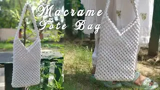 Macrame Bag 🛍️ You can make at 🏠 Home | Easy Tutorial