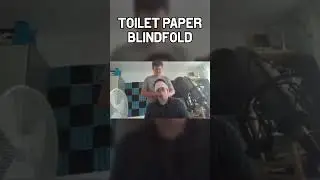 Toilet Paper Blindfold #memes #mariomaker #shorts
