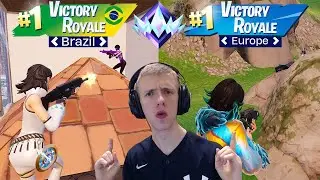 Winning UNREAL Ranked in EVERY Region