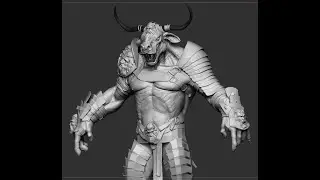 Лепим монютавра, и , ну хрен его знает, о жизни болтаем что ли :)