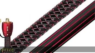 AudioQuest Irish Red RCA Male to RCA Male Subwoofer Cable - 6.56 ft. (2m)