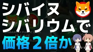 シバリウムがリリースされたら柴犬コインの価格は2倍になると予想します【シバイヌ・SHIB】【仮想通貨・暗号資産】