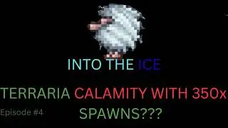 KILLING ALOT OF FLINX IN TERRARIA CALAMITY WITH 350X SPAWNS!