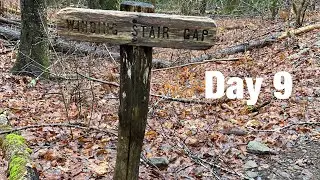 Day #9 “Still Raining” Long Branch Shelter to Winding Stair Gap.  MM 109.4 (7.2)