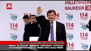 30-11-2014 BAŞBAKAN DAVUTOĞLU BALIKESİR'DE 2
