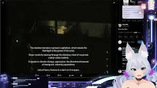 Kirsche reads from Alan Wake 2 DLC screenshot