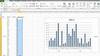 How To Make a Bar Graph in Microsoft Excel 2010 - For Beginners