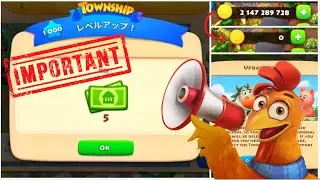 [WATCH THIS] 🚨 Township Level Up 1000 | Banned & Coin Glitch 🚨 BE AWARE!