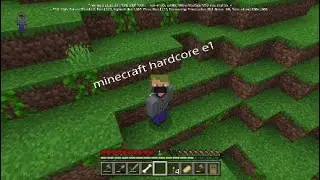 minecraft preview hardcore mode e1 (lets try it out)