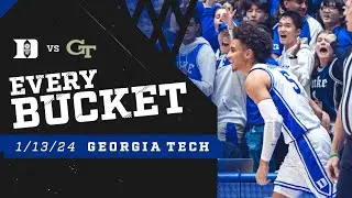 Duke 84, GA Tech 79 | Every Bucket (1/13/24)