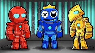 WAR MACHINE RAINBOW FRIENDS! (Roblox Iron Man)