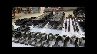 Lamborghini V12 engine rebuild. Part 3, strip-down finished, what next?