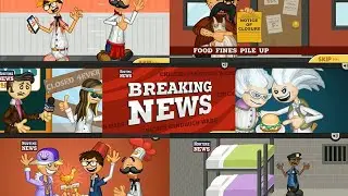 Papa's Cluckeria To Go! - All Story Scenes