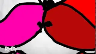 foxy x mangle beso