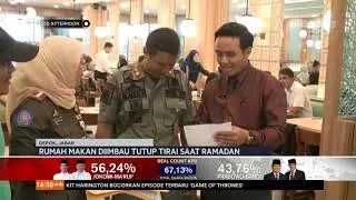 Rumah Makan Diimbau Tutup Tirai Saat Ramadhan