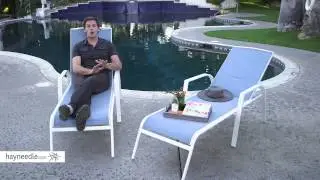 Coral Coast Seacoast Poolside Chaise Lounge - Set of 2 - Product Review Video