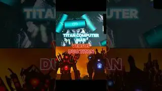 Titan Computerman vs Duo Titan #shorts #1v1 #edit #skibiditoilet
