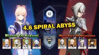 Bloom C0 Kokomi & Mono Pyro C0 Arlecchino | Genshin Impact