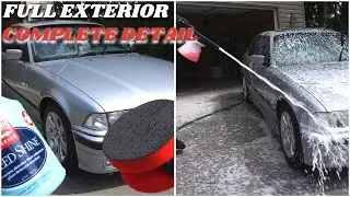 Deep Cleaning My Neglected BMW E36 - FULL COMPLETE DETAIL