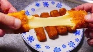 Cheese sticks - easy recipes for lunch or dinner