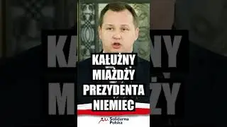 📛 KAŁUŻNY MIAŻDŻY PREZYDENTA NIEMIEC #shorts
