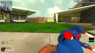 Cod4 Sniping only server on Nuketown!! Getting on top of yellow house glitch w/Jack