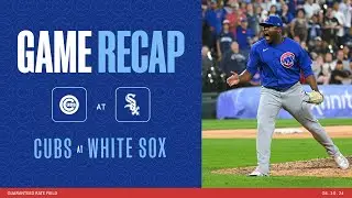 Game Highlights: Cubs Sweep The Crosstown Series! | 8/10/24