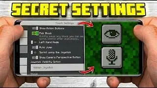 Best Secret Settings for Minecraft Pocket Edition | Minecraft Secret Settings in Mobile