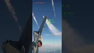War Thunder - Jousting w/Some Sh*tty Missiles #shorts