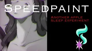 Another apple sleep experiment:. Speedpaint (MLP Grimdark)