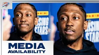Jalen Williams 2024 Rising Stars Media Availability | NBA All-Star Weekend | February 16, 2024