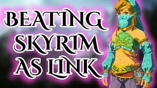 Can you beat Skyrim as Link?