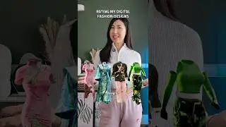 Rating my digital fashion designs out of 10 #digitalfashion