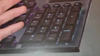распаковка клавиатуры Logitech G915.  часть 1