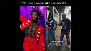 Polo G Says He Doesn't Like Men Doing the Lil Uzi "I Just Wanna Rock" Dance!!
