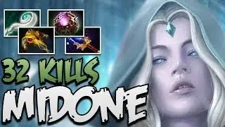 Road to TI7 | Secret.Midone's Crystal Maiden with 32 KILLS
