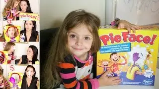 Playing the Pie Face Game with Mommy!